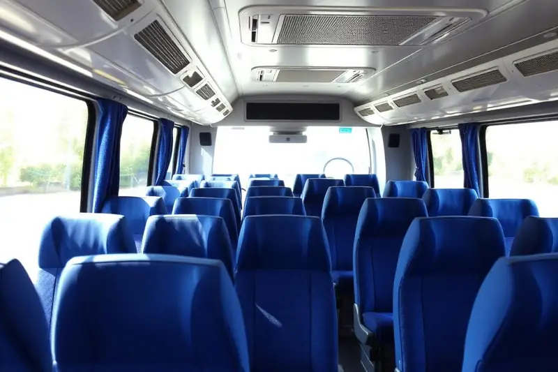 Intérieur d'un autocar Standard Overline Voyages